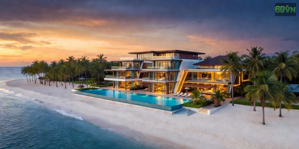 Khám phá không gian sang trọng của corona resort & casino phú quốc 69vn với view biển tuyệt đẹp