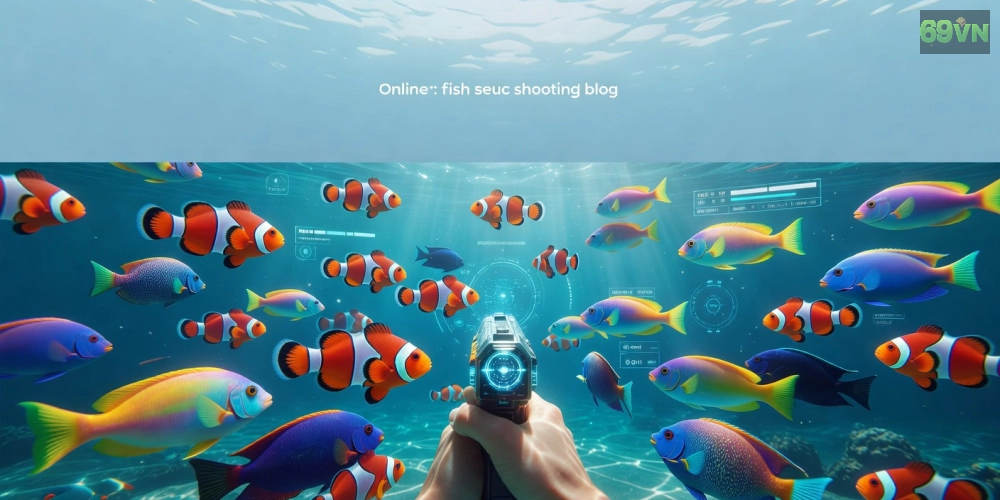 Khái niệm game bắn cá online 69vn được minh họa qua giao diện săn thưởng sống động